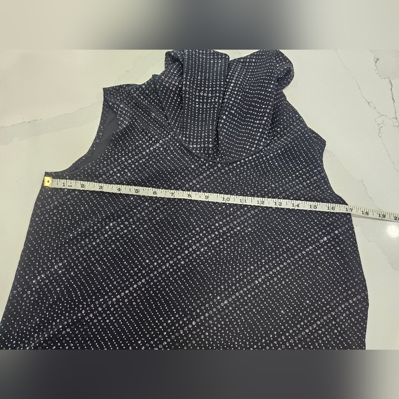 Vantage notations turtleneck Blouses - Picture 5 of 7